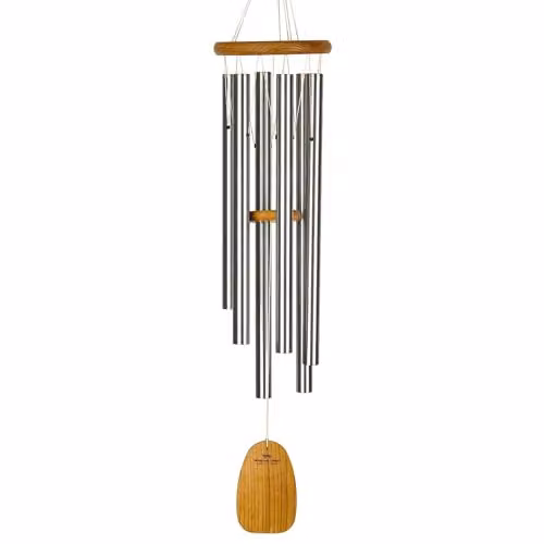 Woodstock Chimes Chimes of Olympos Wind Chime in Silver – 1
