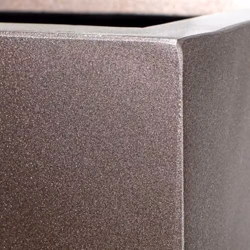 Primrose Stone Planter Tub in Grey and White, 50 x 50 x 50 cm – 3