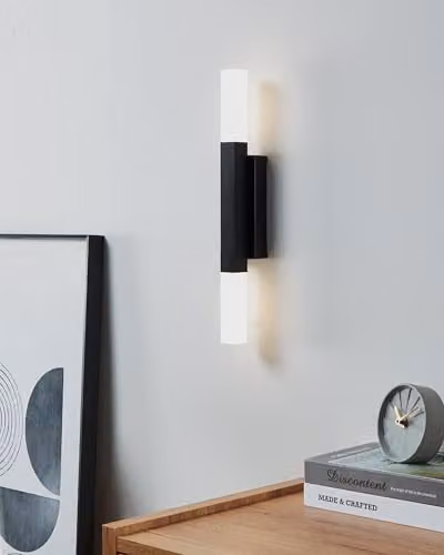 Eglo Alcudia LED Up and Down Wall Lamp in Black – 2