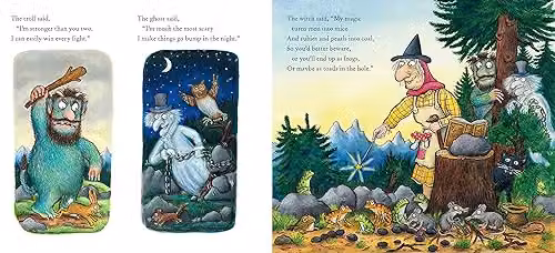 The Baddies by Julia Donaldson, a multicoloured paperback picture book – 3