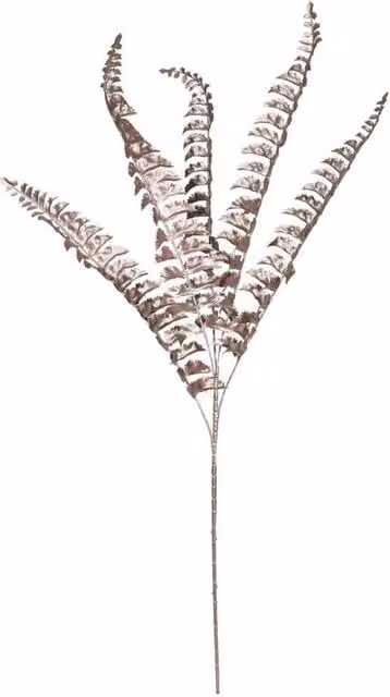 KDMD Pink Metallic Fern Stem 2 Pack