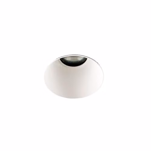 Netlighting Fresh Round Outdoor Recessed Downlight in Matt White, GU10, IP65