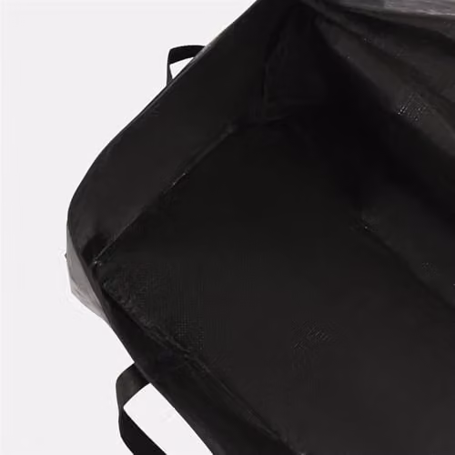 OHS Extra Large Heavy-Duty Waterproof Storage Bag with Zip and Handles, Black, W/D/H: 74 x 33 x 36 cm – 4