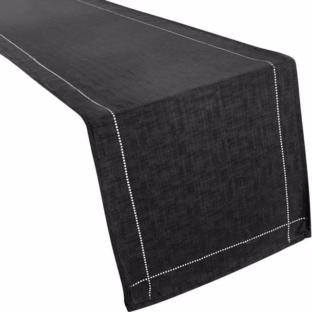 Gr8 Home Black Polyester Table Runner – 1