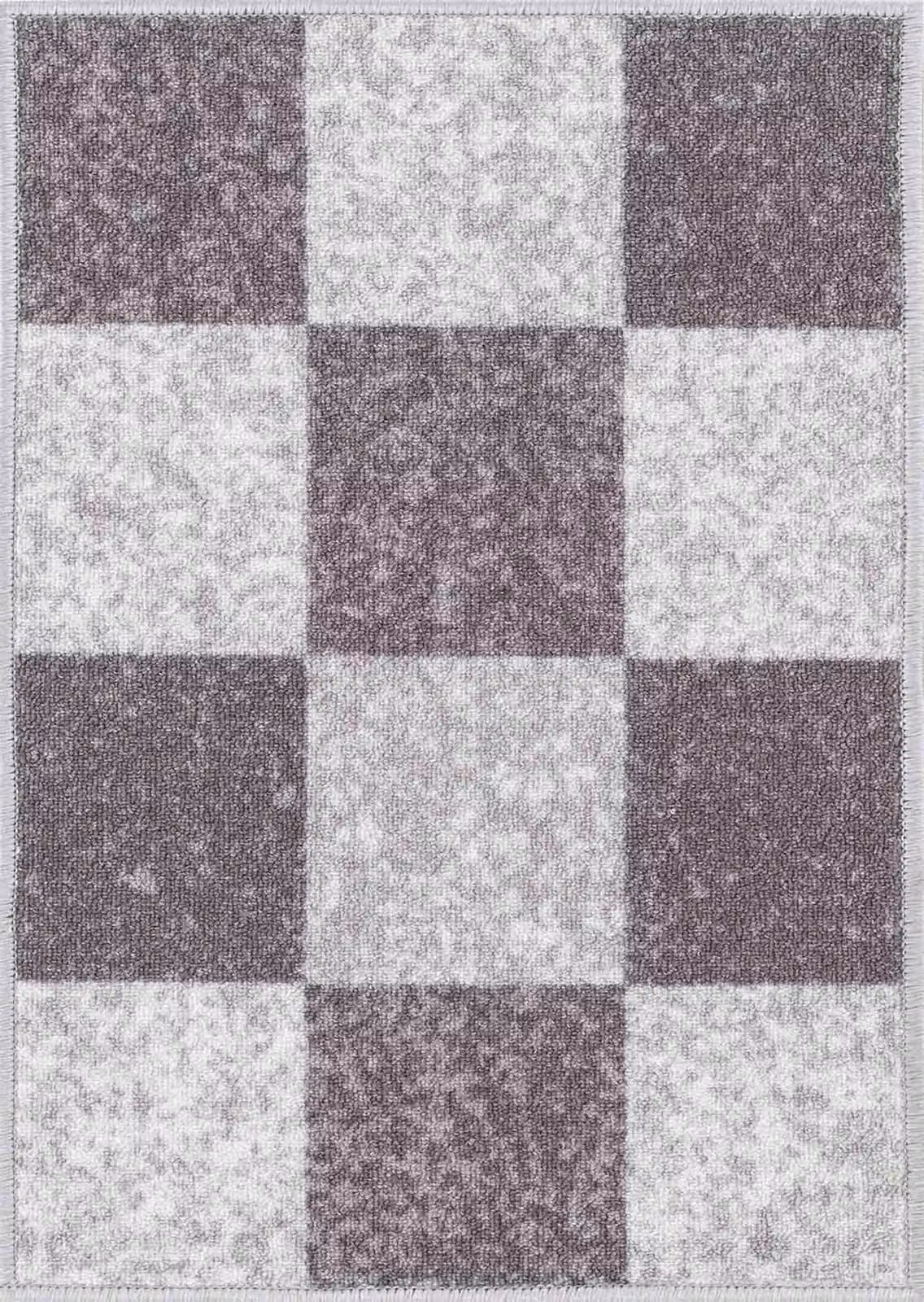 Desire Rugs Grey Graphic Rectangular Non-Slip Washable Doormat, W: 67 cm, L: 220 cm – 2