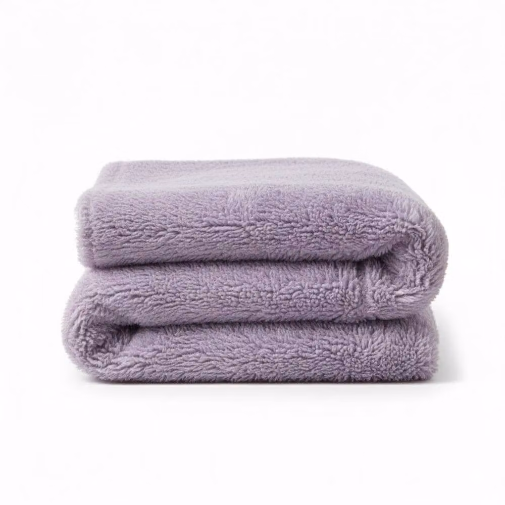 Snug City Extra Fluffy Plush Throw Blanket in Purple, W/D/H: 150 x 200 cm – 2