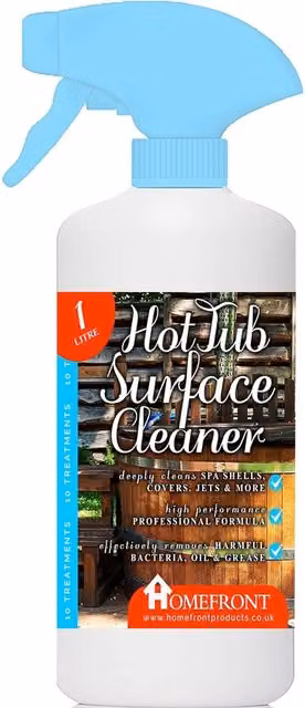 Homefronts Hot Tub Surface Waterline Cleaner, 1kg, Clear/White