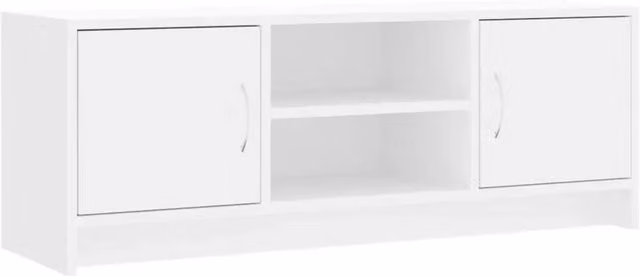 Kelvenix Modern White TV Cabinet W/D/H: 102 x 37.5 x 37.5 cm