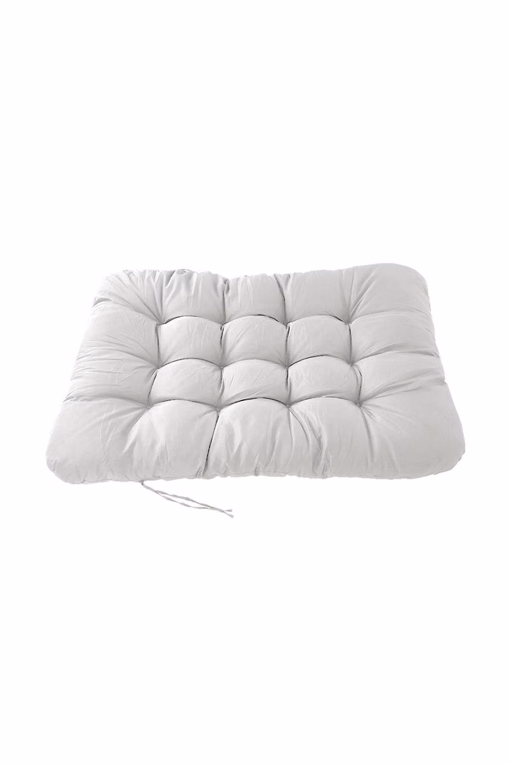 Living and Home Fluffy Thick Hanging Swing Chair Cushion in Light Grey with Outdoor Fabric – 2