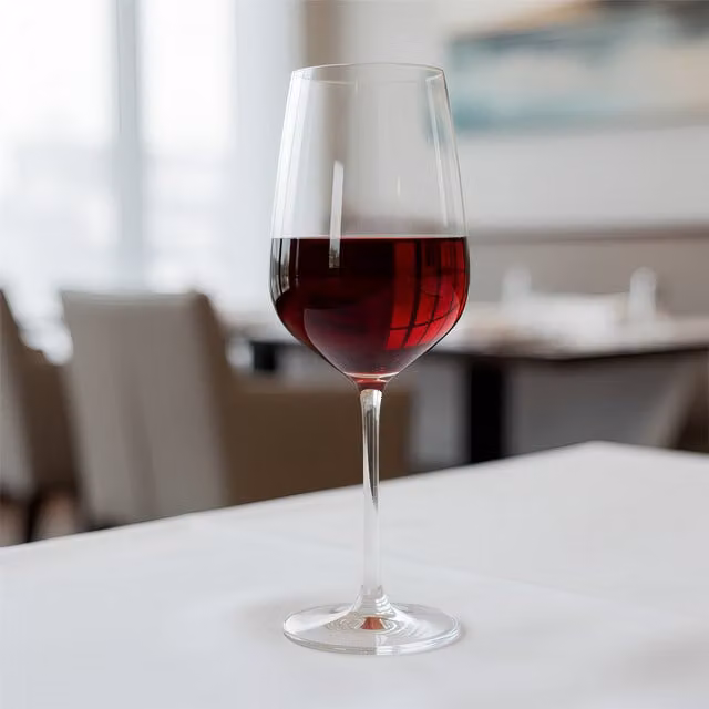 Argon Tableware Knightsbridge Lead-Free Crystal Red Wine Glasses, 620ml, Pack of 24, Transparent – 1