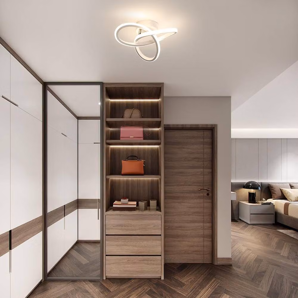 COMELY 22W LED Flower Shape Ceiling Light in White, 4500K – 3
