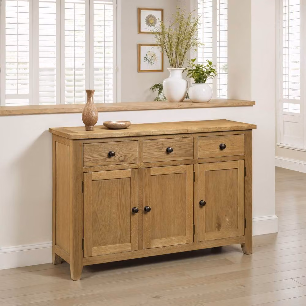 Cheshire Premium Balmoral Sideboard in Light Oak – 2
