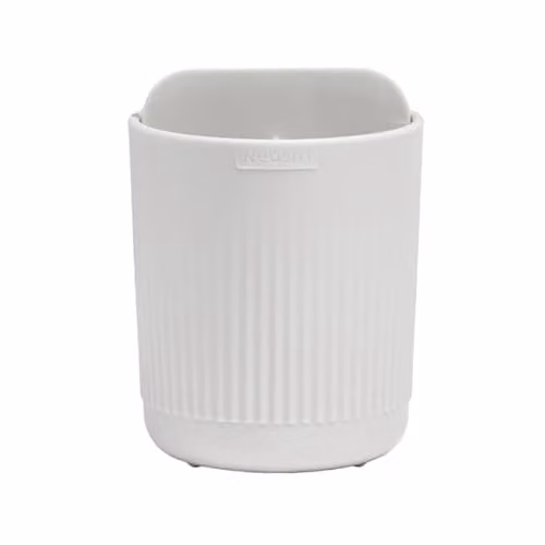 ReBorn Recycled Freestanding Bathroom Toothbrush Holder Caddy in Stone Beige