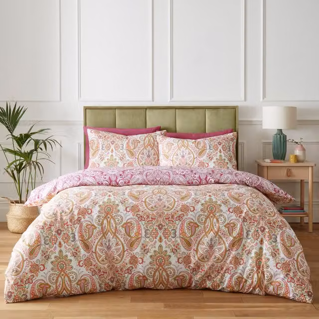 Maduri Divante Superking Duvet Set, Multicolour Cotton and Polyester Classic Design, 200 x 200 cm