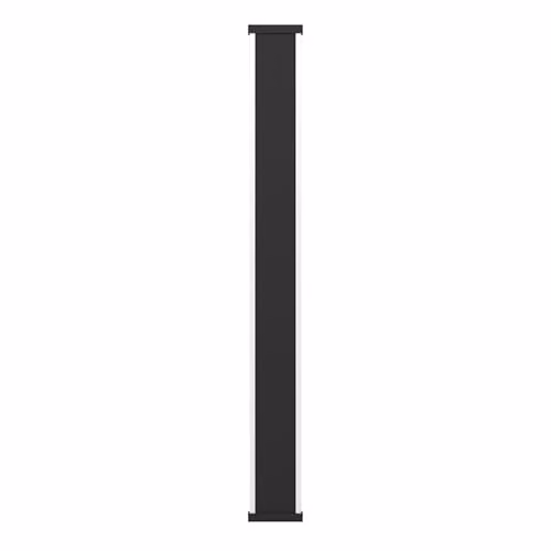 Eglo Neviano Black Rectangular LED Outdoor Wall Lamp with Up and Down Lighting – 1