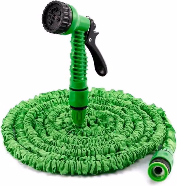 NESTLUNE Portable Telescopic Household Water Pipe 75FT in Green – 1