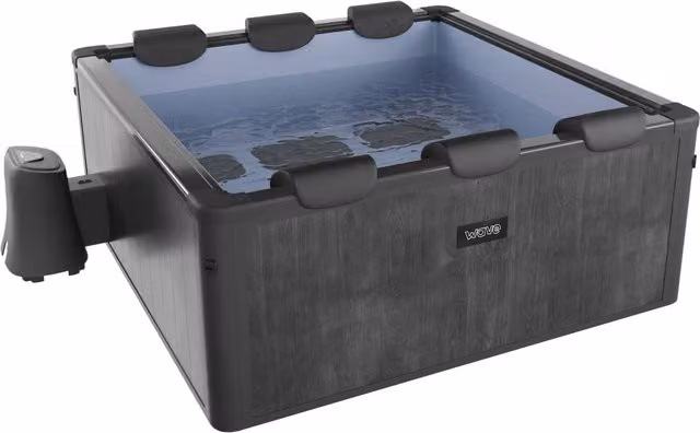 Wave Spas Wave Adriatic 6-Person Inflatable Luxury Aluminium-Frame Hot Tub - Black – 1