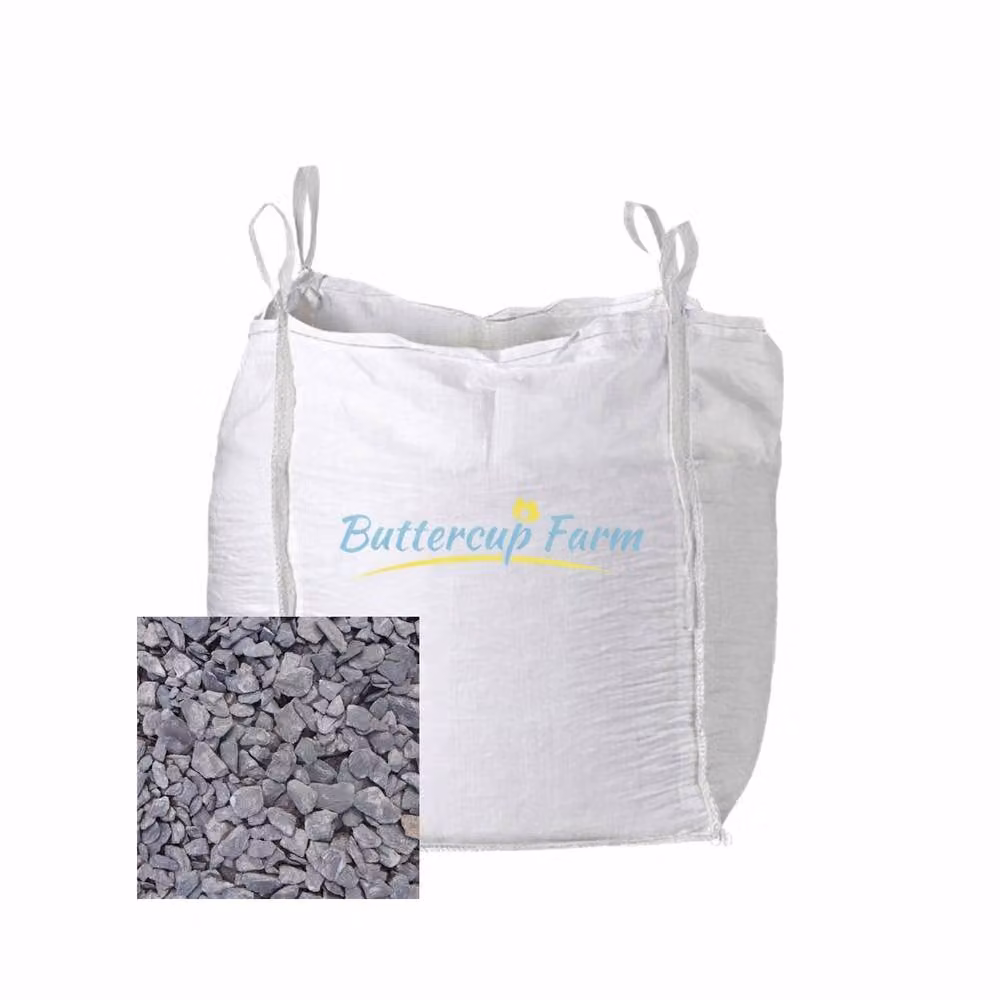 Buttercup Farm Blue Slate Decorative Stone Premium Aggregate Bulk Bag 850 kg in Grey and Blue – 2