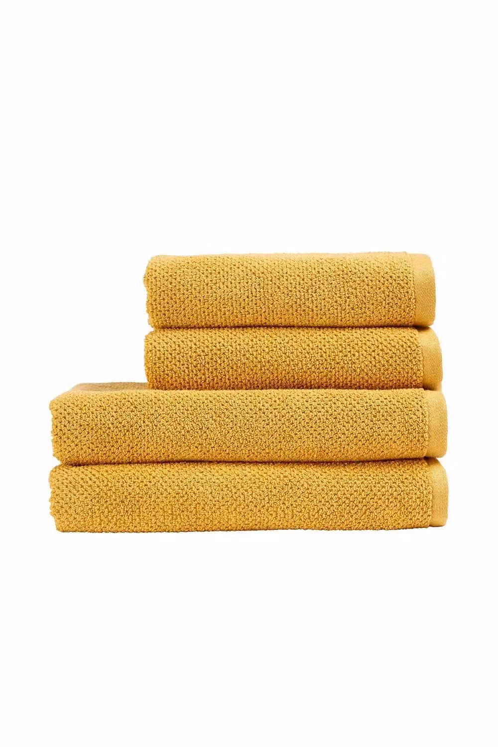 CHRISTY Brixton Luxury Textured 100% Cotton Bath Sheet in Yellow – 2