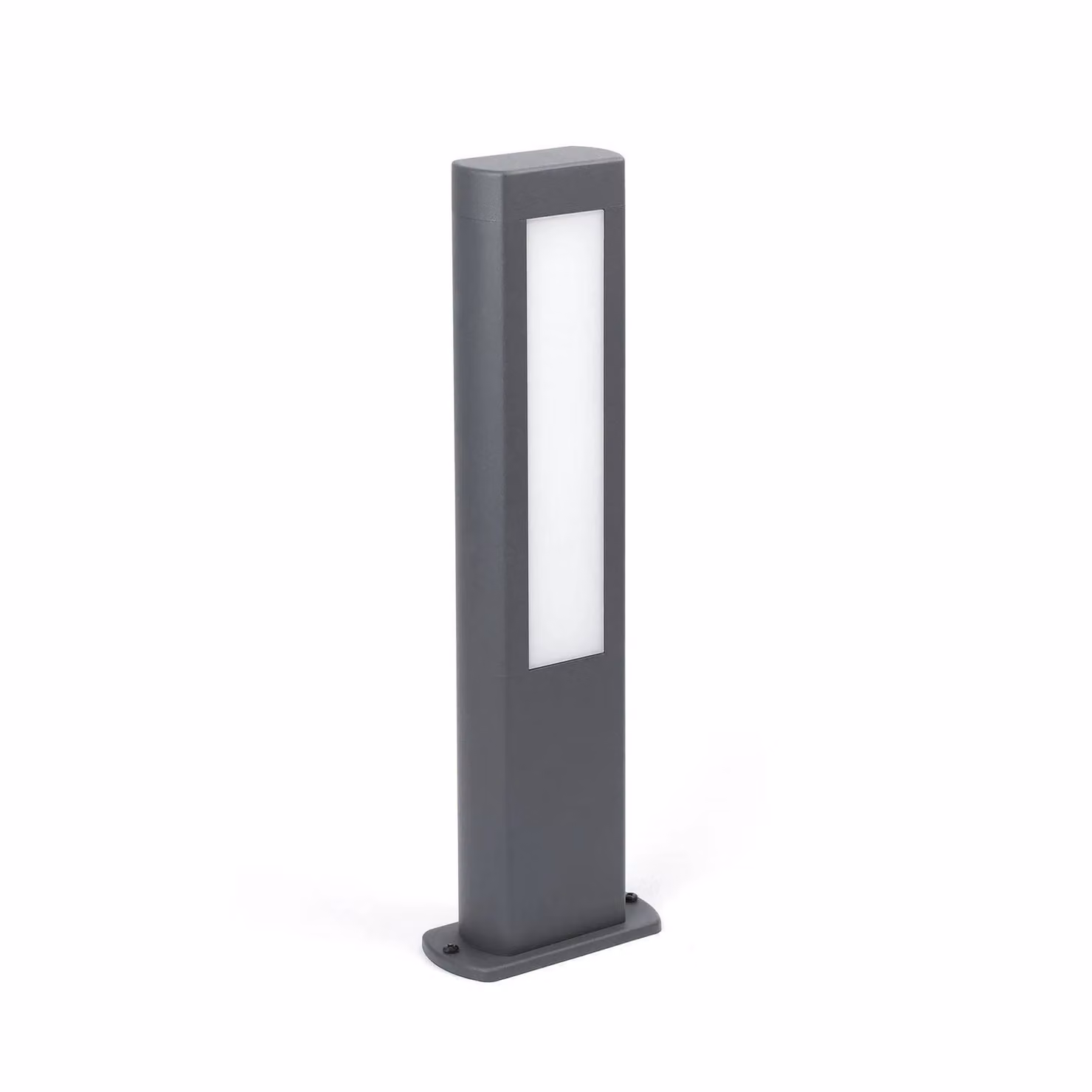 Netlighting Nanda LED Outdoor Short Bollard Light in Dark Grey, IP54 Rated – 2