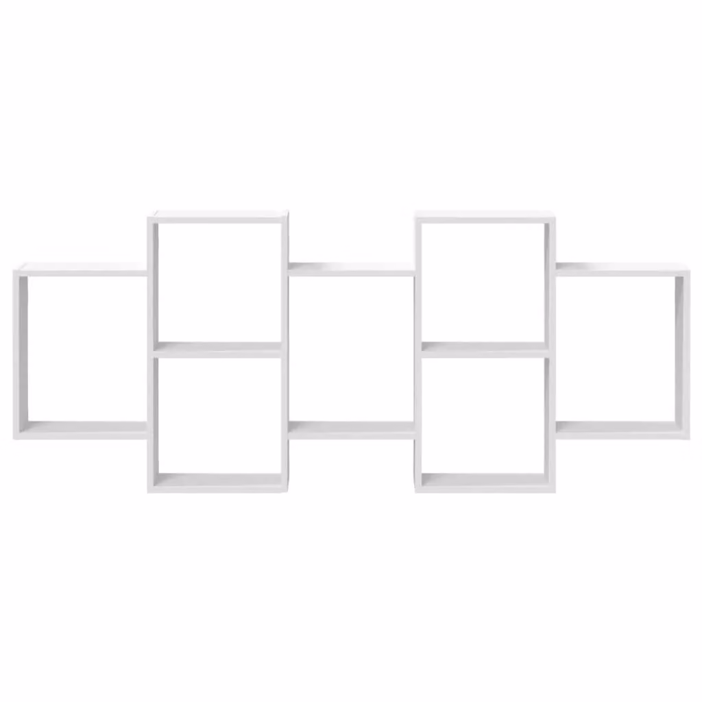 Berkfield Home White Wall Mounted Shelf, W: 159 cm, D: 18 cm, H: 65 cm – 2