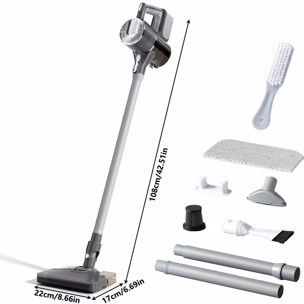 Ventryn Cordless Bagless Upright Vacuum Cleaner and Lightweight Handheld in Grey – 2