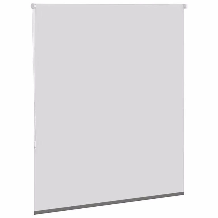Berkfield Home Grey Blackout Roller Blind, Polyester, W: 130 cm, H: 150 cm