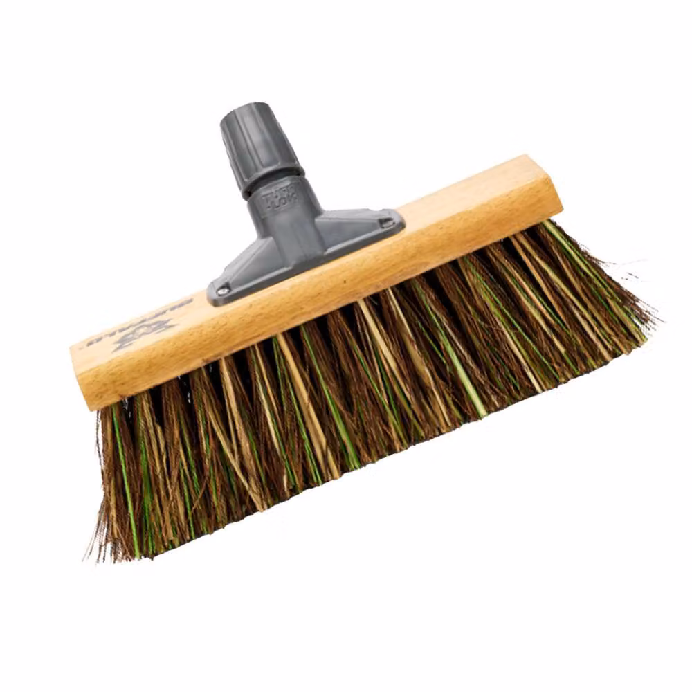 Buffalo 13 inch Stiff Bassine Mix Scavenger Broom Head in Multicolour – 2