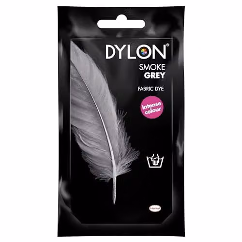 DYLON Hand Fabric Dye Sachet, Smoke Grey, 50 g