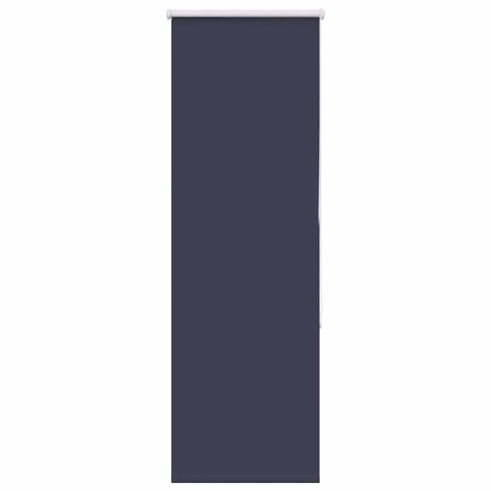 Berkfield Home Navy Blue Blackout Roller Blind, Thermal Insulating Polyester Fabric, W: 50 cm, H: 130 cm – 2