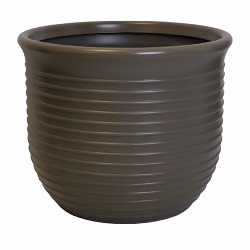 Trifibre Blenheim Roto Moulded Planter, Brown, Diameter: 58 cm