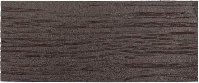 Nicoman Rubber Stepping Stones in Brown, Railroad Tie Design, Set of 2, W: 60 cm, D: 25 cm