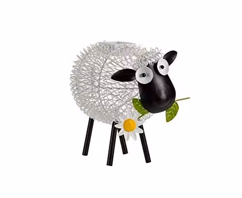 Smart Garden Products Solar Powered Sheep Silhouette Light Ornament in White – 1