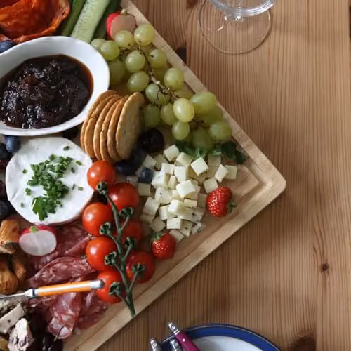 Argon Tableware Large Rectangular Wooden Chopping Board in Brown, W/D/H: 60 x 40 x 3 cm – 3