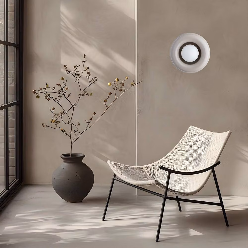 Netlighting Tevo Wall Lamp in Beige with Opal Matte Glass and G9 Socket – 2