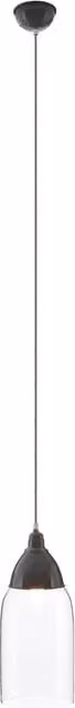 Fifty Five South Orsina Scandinavian Adjustable Pendant Light in Grey and White with Glass and Metal Shade – 1