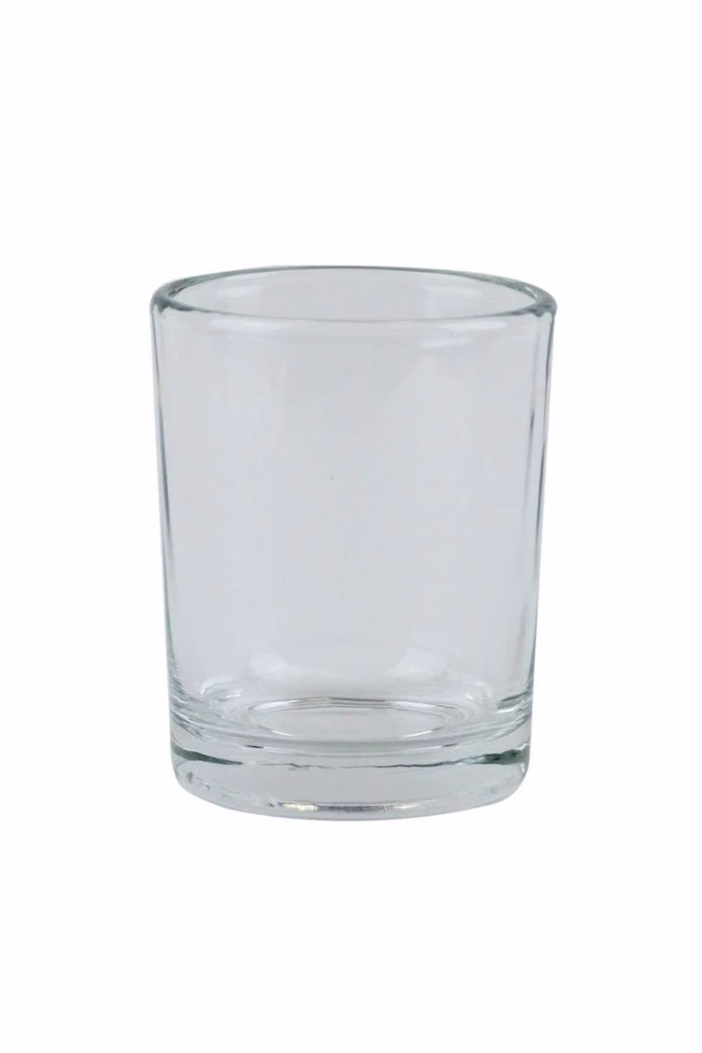 KDMD 12 Pack Transparent Round Glass Cylinder Votive Holders – 2