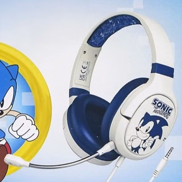 Sonic PRO G1 Wired Gaming Headphones with 3.5 mm Jack, White