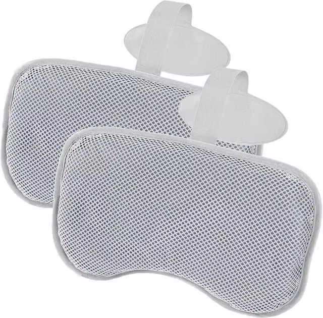 Kelvenix Contoured Padded Neck and Head Support Pillow in Grey for Lay-Z-Spa – 1