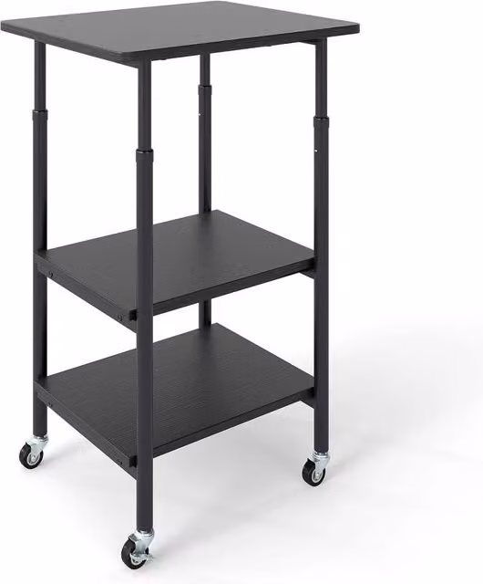 Kelvenix Height Adjustable Printer Stand in Black