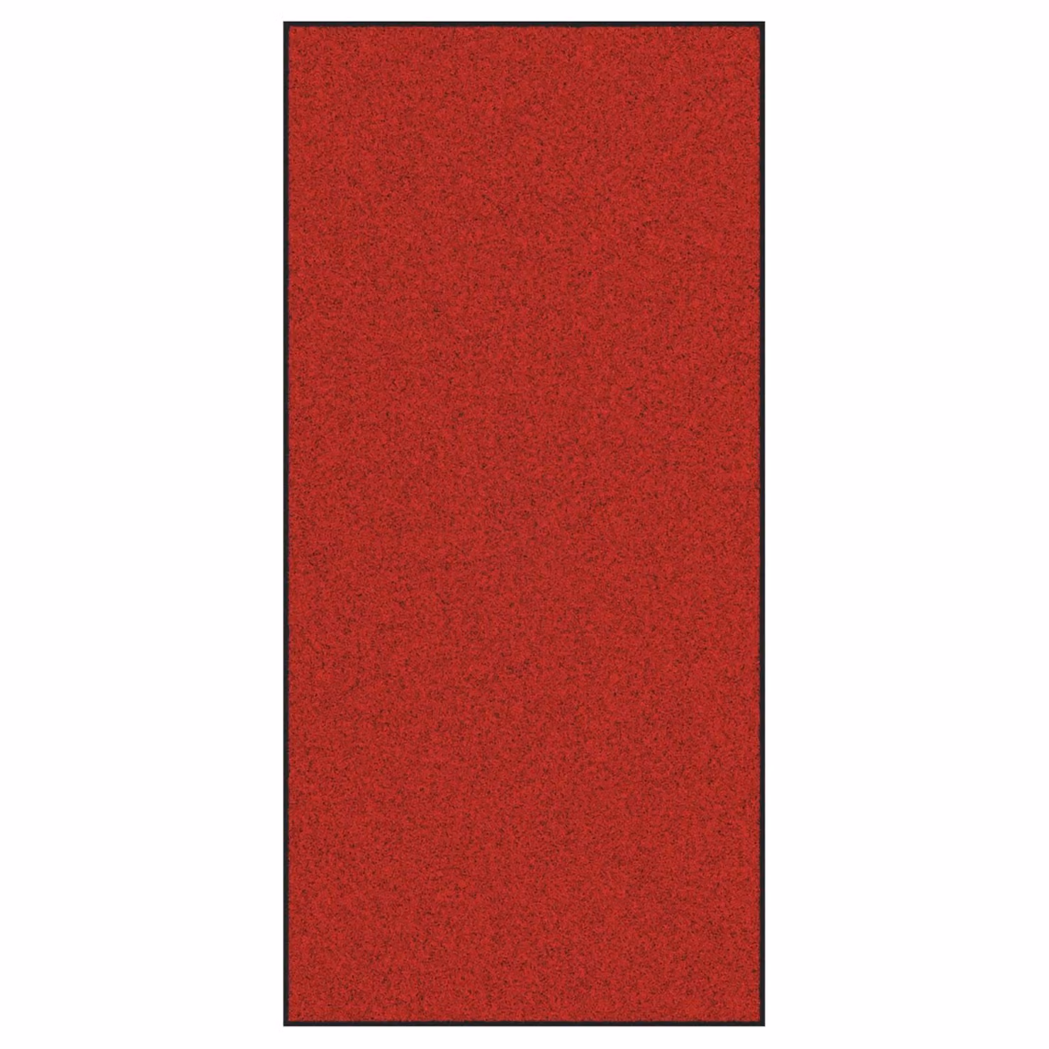 Berkfield Home Red Rectangular Non-Slip Machine Washable Door Mat, W: 120 cm, L: 250 cm – 2