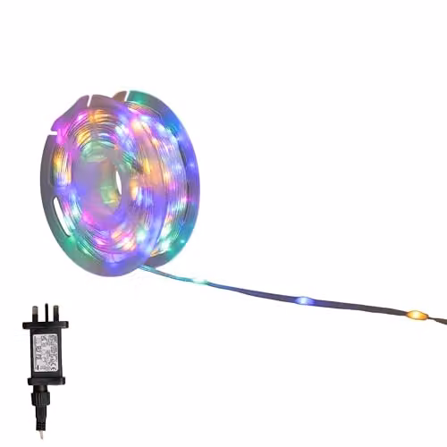 Samuel Alexander Two Tone Christmas String Lights with 200 Multicolour RGB LEDs, 15m – 2