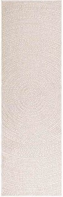 Berkfield Home ZIZUR Jute Look Indoor and Outdoor Rug, Beige, W: 80 cm, L: 250 cm – 1