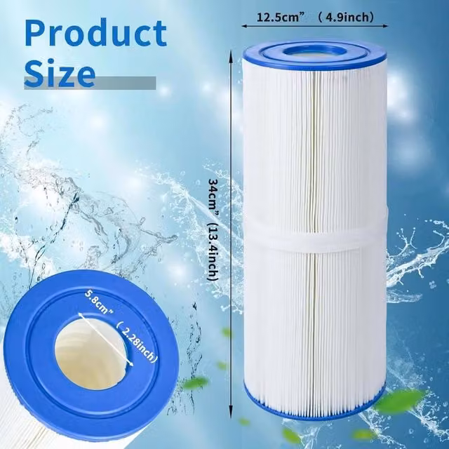SPETLEK White Replacement Filter Cartridge for Bathtub Filtration, 100g