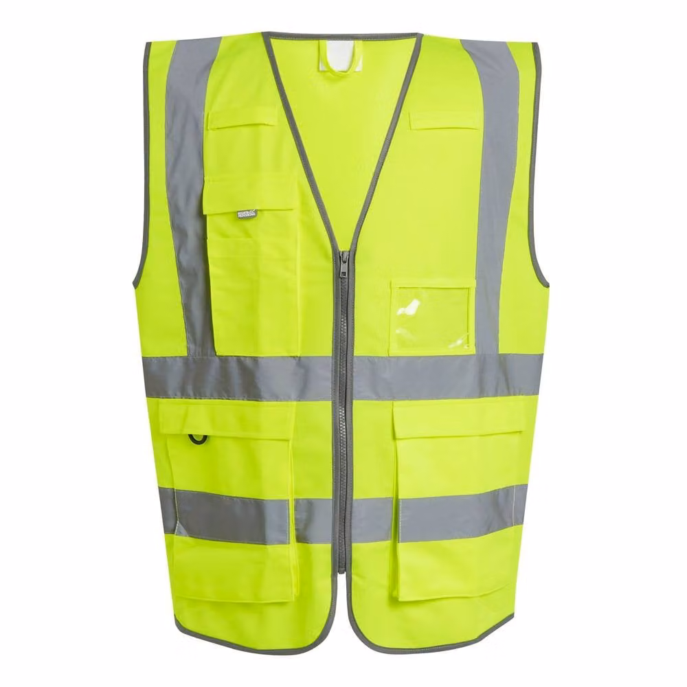 Regatta Men's Hi-vis Executive Vest in Yellow, Size: Medium – 5