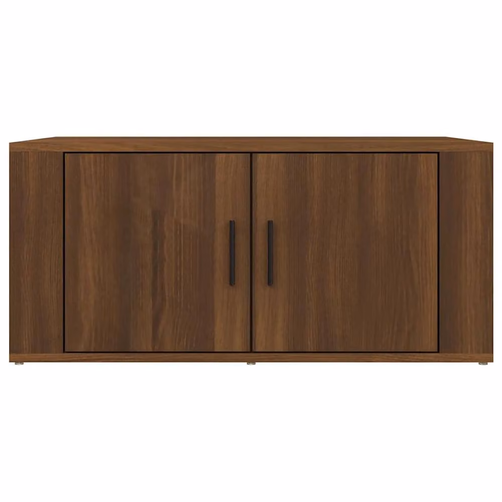 Berkfield Home Modern Brown Oak Coffee Table, W/D/H: 80 x 50 x 36 cm – 4