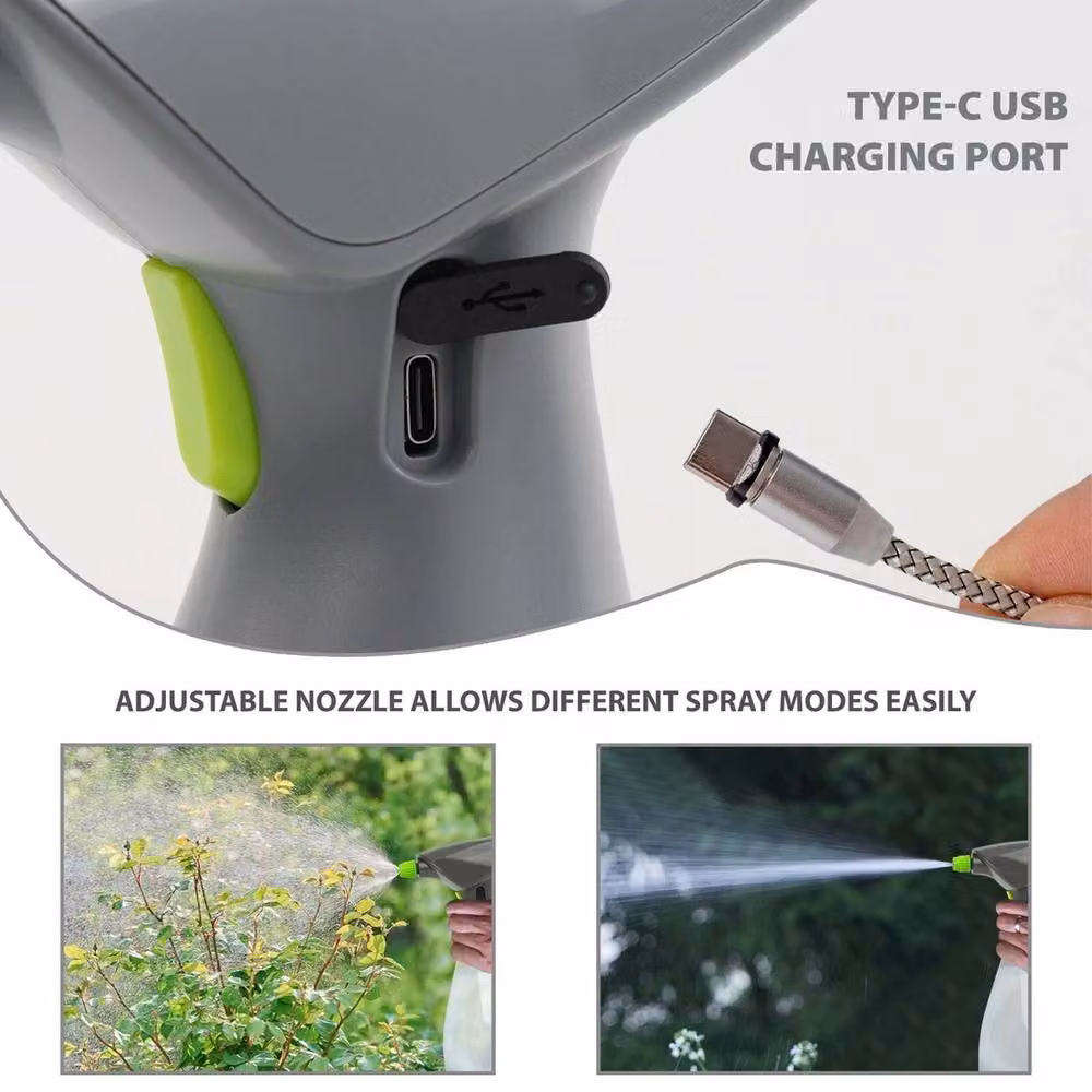 Havendro 1L Battery Garden Sprayer for Indoor and Outdoor Use in Clear – 4