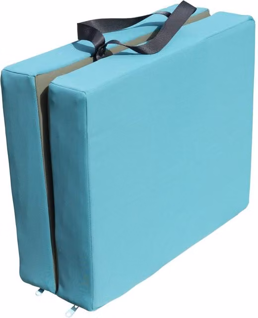 St Helens Home & Garden Turquoise Memory Foam Folding Kneeler Cushion with Removable Neoprene Cover – 3