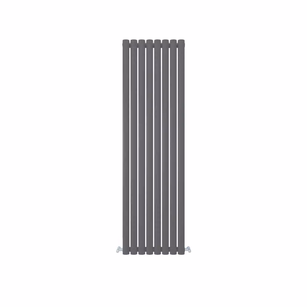 Banyetti Orva Anthracite Vertical Single Oval Column Radiator, H 160 cm x W 47.2 cm – 3