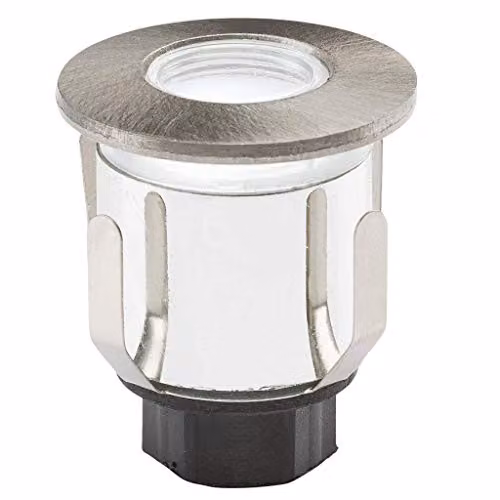 Netlighting Knightsbridge Mini LED Recessed Ground Light in White Metal, IP65 – 1